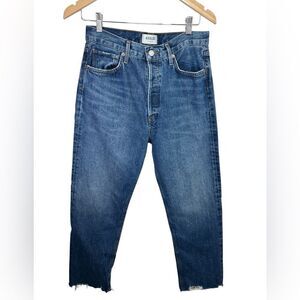 90s Pinch Waist High Rise Straight in Swindle By Agolde Size 28